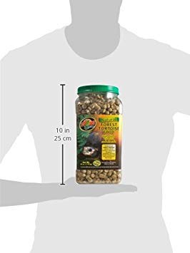 Zoo Med Natural Forest Tortoise Food, 60 oz. - size: 1 Count (Pack of 1)