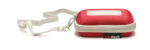 Navitech Red Hard Protective Case Compatible With Next Base 4060