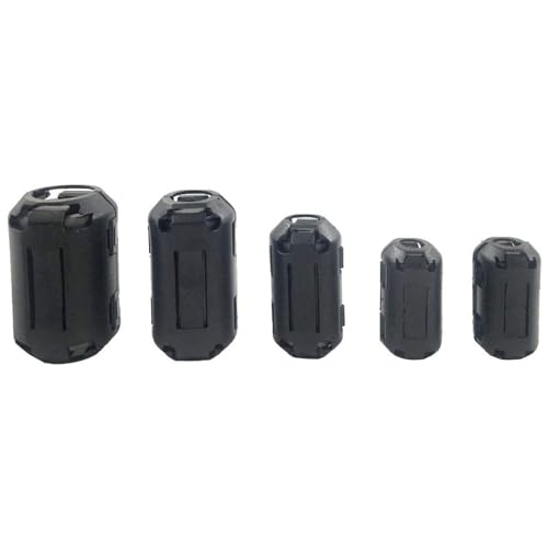Clip-on Ferrite Choke Core 20 Pcs - Ferrite Bead RFI EMI Noise Suppressor