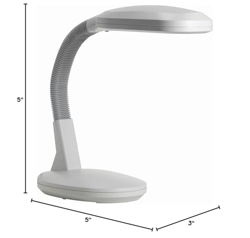 Bell and Howell Sunlight Desk Lamp, Eye-Caring Natural Full Spectrum Daylight Table Lamp Office Lamp, Pure Sunlight Lamp, As Seen On TV