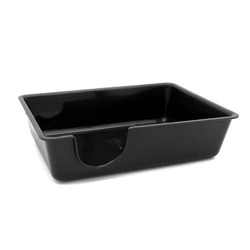 Reptile Hide Box Snake Hide Feel Secure and Safe, Gecko Hide (Black, Large 2 Pcs) - size: Large 2 Pcs