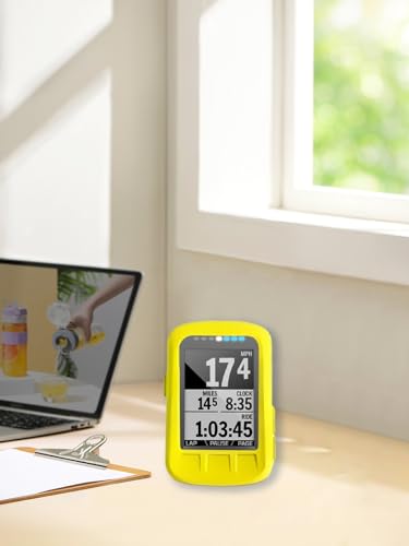 Case for Wahoo ELEMNT Bolt V1 GPS Cycling/Bike Computer (Yellow) - color: Yellow