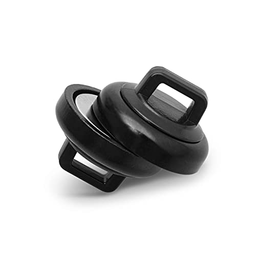 Magnetic Cable Zip Tie Mounts. Black. 12 Pack. Includes 12 Black Cable Zip Ties. Ideal for Cable Management