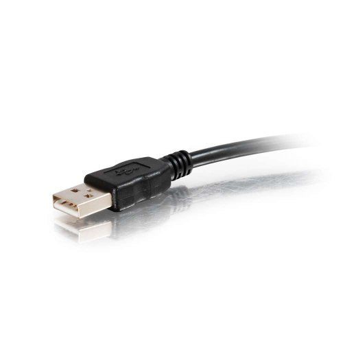 C2G 38999 USB Active Extension Cable - USB 2.0 A Male to A Female Cable, Center Booster Format, Black (39.4 Feet, 12 Meters) - color: Black, size: 39.4 Feet, style: USB A Male to A Female