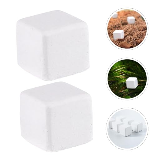 Unomor 30pcs Reptile Calcium Blocks Mineral for Tortoise Turtle Lizard and Amphibians, Natural Mineral Rock with Trace Elements for Shell Growth and Health Maintenance