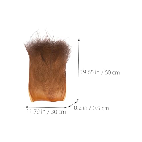 Yardwe Simulated Palm Tree Bark Sheets 5-Pack Natural Brown Faux Bark for Garden Decor Home Plant Decoration and Aquarium Hatchery Landscape 19.68X11.81 Inch
