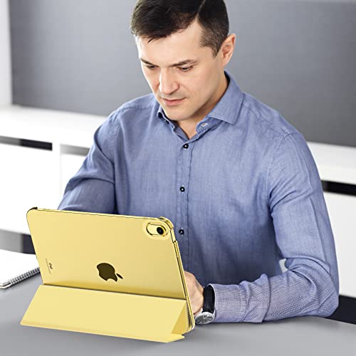 MoKo for iPad (A16) 11th Generation Case, iPad 10th Gen Case, Light Yellow - color: Light Yellow