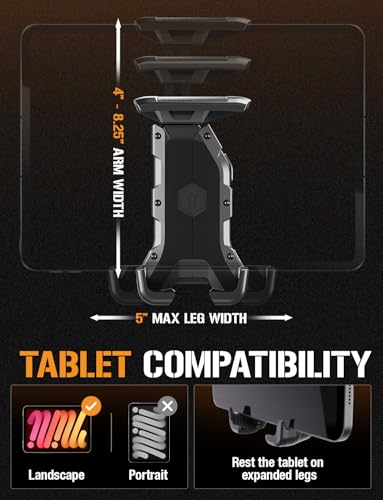ToughTested Talon Boom 2.0 Cup Holder Tablet Mount for Car, Truck & RVs