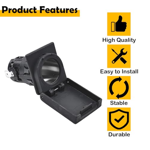 Cigarette Lighter Power Socket Plug Outlet Compatible with Honda