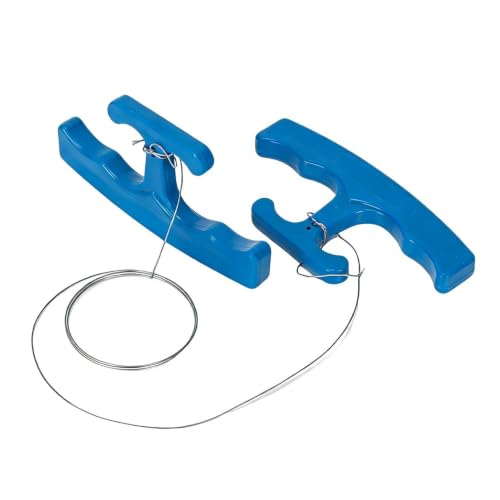 PSLER Car Emblem Removal Tool, Plate Line Car Badge Removal Tool - color: Blue