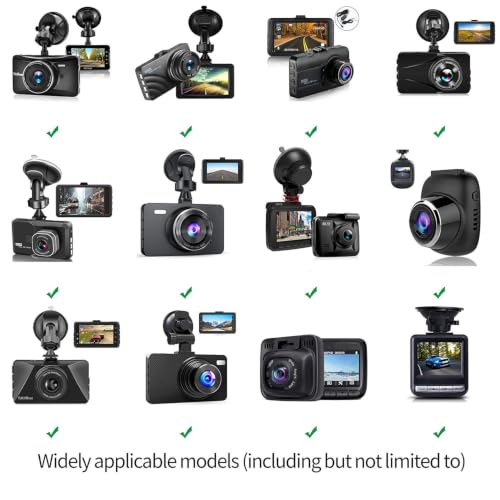Rearview Mirror Dash Cam Mount for Rexing Rove VANTRUE AUKEY - size: Rearview Mirror