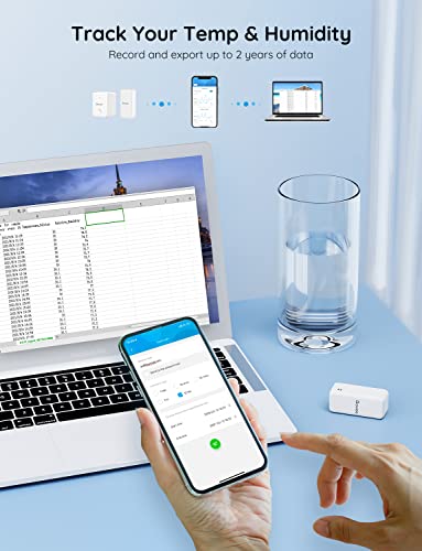 Govee Hygrometer Thermometer 3Pack H5100, Mini Bluetooth Temperature Humidity Sensor with APP Notification Alert, 2 Years Free Data Storage Export, 230 Feet Connecting Range - style: 3 Sensors