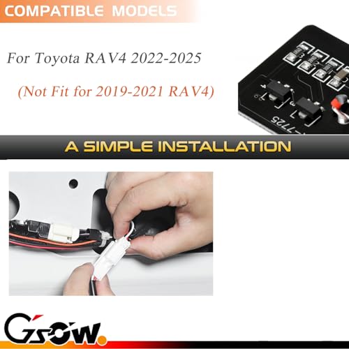 Trunk Cargo Light for 2022-up To-yota RAV4, LED hand Light with 2 modes (Switch On/Off), Rav4 Luggage Compartment Light Rear Trunk Lights, White Lighting - color: Cargo Light
