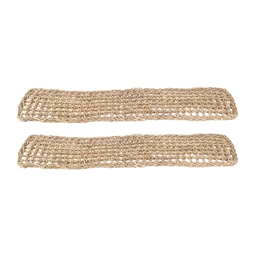 KESYOO 2pcs Bearded Dragon Toys Reptile Carpet Seagrass Mat for Forest Floor Bedding Hammocks for Adults
