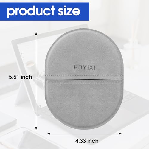HoYiXi Microfiber Screen Cleaning Cloth for Laptops, Computer, Tablets, TV, Cellphone, Camera,Kindle eReaders,iPad, iPhone, Mac Book, Car Screen,Monitors,Smartscreen,Premium Polishing Cloth,Grey - color: Grey