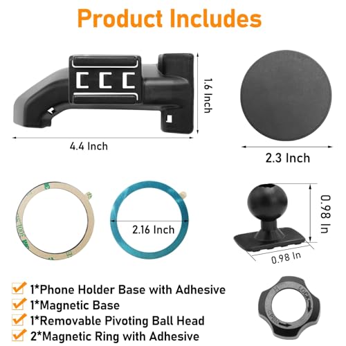 for Toyota Tundra Phone Holder 2022-2024 for Air Vent,Black - size: 22-23 Tundra Phone Holder