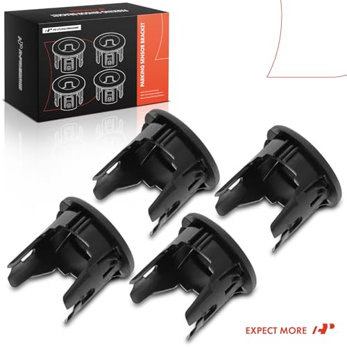A-Premium 4-Pack Rear Inner & Outer Parking Assist Sensor Retainer Bezels
