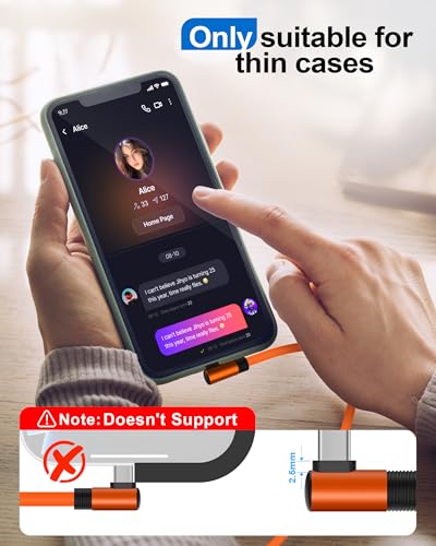Short USB C Cable 1.5ft, Soft Silicone 60W Fast Charging Cable Right Angle - color: Variety Pack, size: 1.6 Ft.
