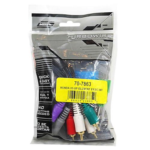 Metra 70-7863 Amplifier Retention Wire Harness for 2003-2011 Honda Element, 707863 - style: Wire Harness
