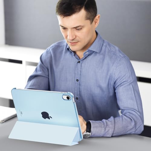 MoKo for iPad (A16) 11th Generation Case, iPad 10th Gen Case, Sky Blue - color: Sky Blue