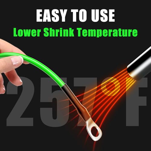 1/4 Inch 3:1 Small Marine Grade Adhesive Lined Heat Shrink Tubing Wire Wrap - size: 1/4Inch-16Ft
