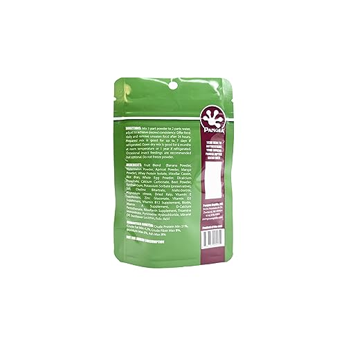 Pangea Growth & Breeding Formula 2oz and Gecko Diet with Watermelon 2oz Bundle