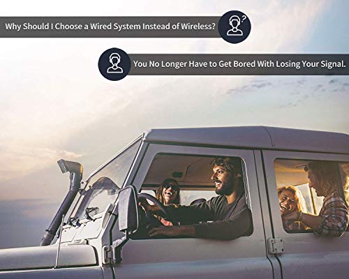 Fookoo HD 1080P Wired Backup Camera System: 7" Monitor + Rear View Camera - color: Black, size: 7 inches 1-camera