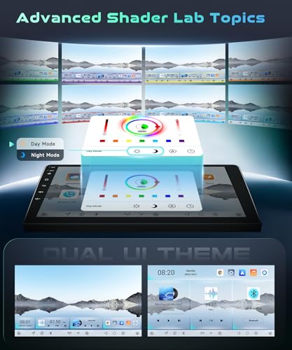 5/6GWiFi 8Core Qualcomm 4G+64G,Radio for Toyota RAV4 2007-2011 Radio Android Car Stereo 5.1Bluetooth,Wireless Carplay,DSP Hi-Res,Android Auto,9‘’ 1280P IPS Touch Screen,Cooling Fan,GPS,FM/RDS,Camera