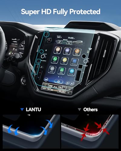 Ascent Screen Protector for Subaru Ascent STARLINK 2026 2025 2024 2025 2023 Accessories Navigation Touchscreen Protector Film Tempered Glass HD Clear Anti-Glare 11.6''
