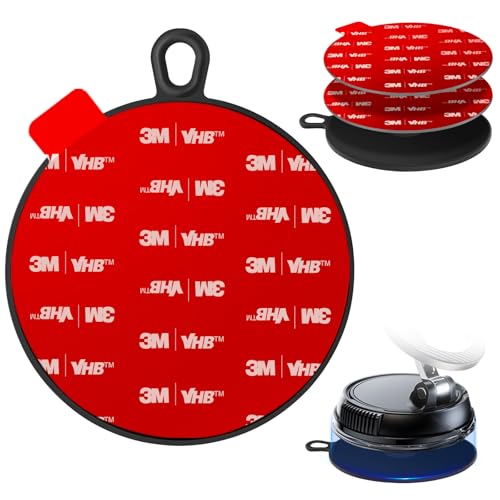 Adhesive Sticky Pad Mounting Disk: Heat Resistant 75mm Disc 70mm Tape