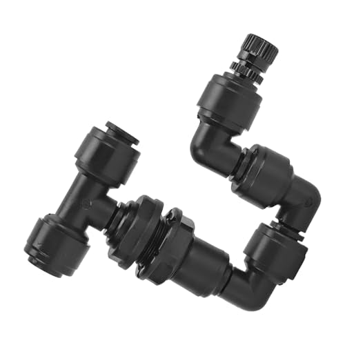Terrarium Nozzle Fogger, 360 ° Rotating Nozzle Reptiles Fogger Mist Sprinkler Wide Application for Rainforest