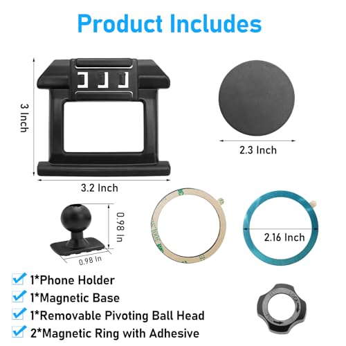 for Honda Accord Phone Holer Mount 2018-2022 for Hazard Light Slot - size: 18-22 Accod Vent Phone Mount