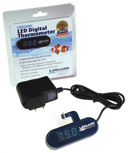 Lifegard Aquatics Digital LED Thermometer