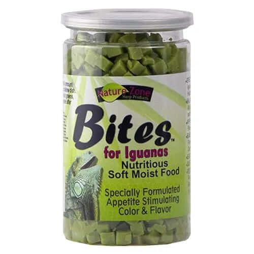 Nature Zone Bites For Iguanas, Soft Moist Food, 24-Ounce