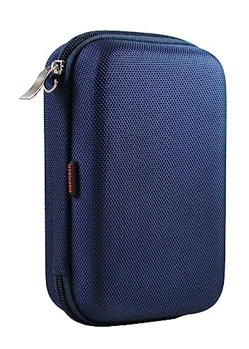 Navitech Blue Hard GPS Carry Case Compatible with Rand McNally TND 550 5-inch GPS