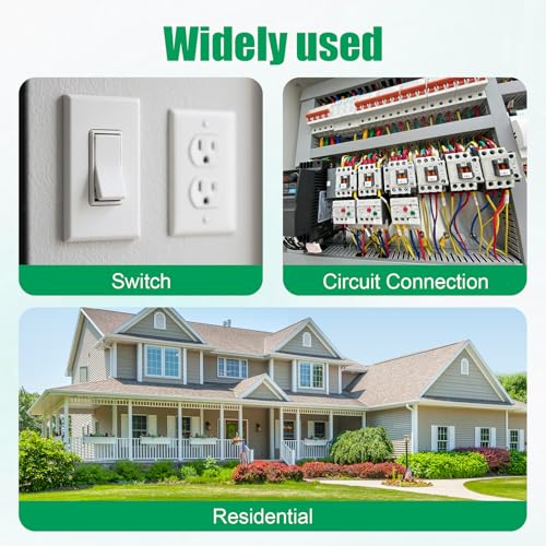 8/3 Wire with Ground - 15FT NM-B 8 Gauge Non-Metallic Sheathed Cable 100% Pure Copper 8 AWG 3 Conductor Residential Indoor Wire for Outlets, Switches, Other Loads and Lighting Wiring Projects etc. - size: 15FT, style: 8AWG/3