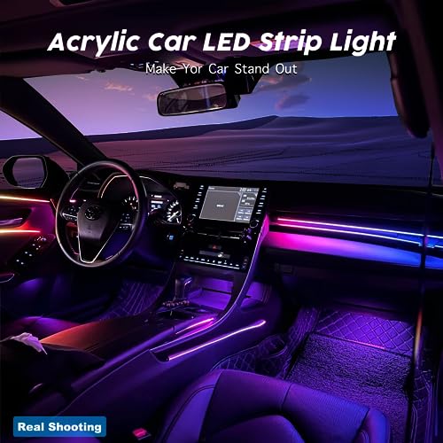 Car LED Strip Lights, Interior Car Ambient Lighting Dream Color