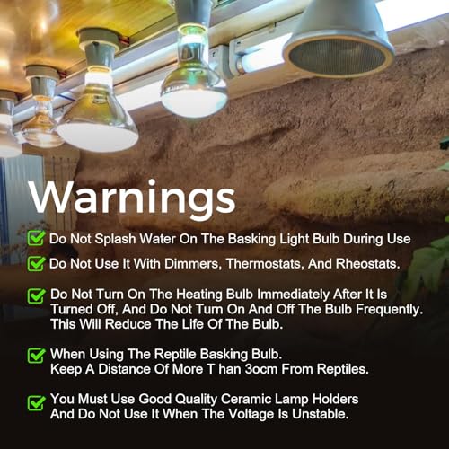 Reptile Heat Lamp 75W, Heat Lamp Bulbs for Reptiles and Amphibians, UVA Daylight Basking Light Suitable for Bearded Dragons, Lizards, Turtles, and Chickens (2 Pack) - style: Infrared Basking Light Bulb 75W