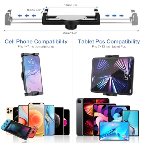 Car Dashboard Tablet Holder, Gooseneck Car Dash Tablet Mount Suction