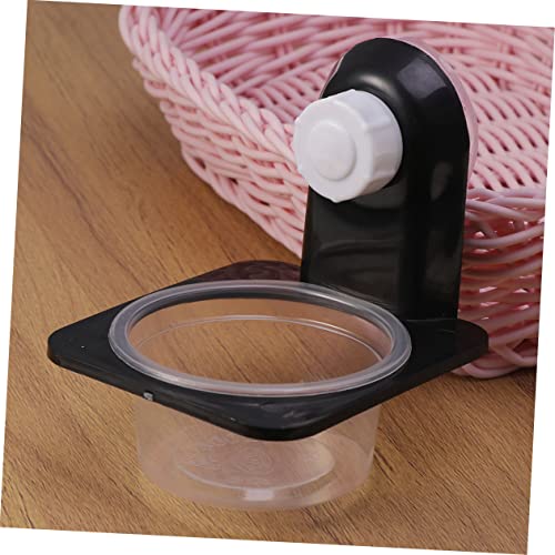 BESPORTBLE 5pcs Reptile Food Water Bowl for Tortoise Lizards Pet Bowls Suction Cup Reptile Feeder Easy to Clean - size: Size 3