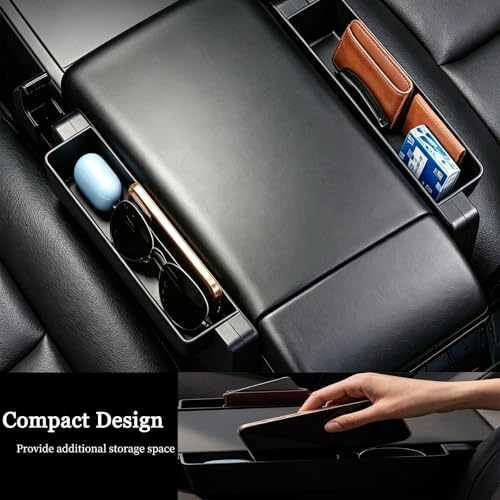 2-in-1 Car Steering Wheel Tray Desk & Car Seat Gap Filler Organizer, Upgraded Foldable Adjustable Car Table Compatible with Steering Wheel Cover| for Laptop, Eating Food, Writing (Portable)