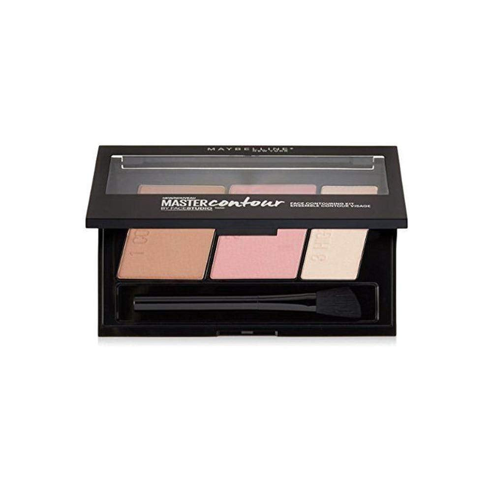 Maybelline Facestudio Master Contour Face Contouring Kit, Light To Medium, 1 Count