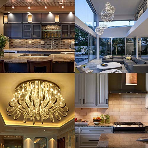 New Upgrade -E11 led Bulb,125 LEDs 100W 120W Halogen Bulbs Equivalent, 10w 1100lm, E11 Mini Candelabra Base White 6000k,AC 110V/130V,JD T3 T4 Bulb (2 Packs) - color: White*2, size: 2 Count (Pack of 1)