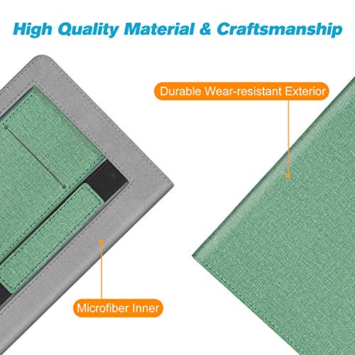 Fintie Stand Case for 6" Kindle Paperwhite 10th Gen 2018, Sage - color: Sage