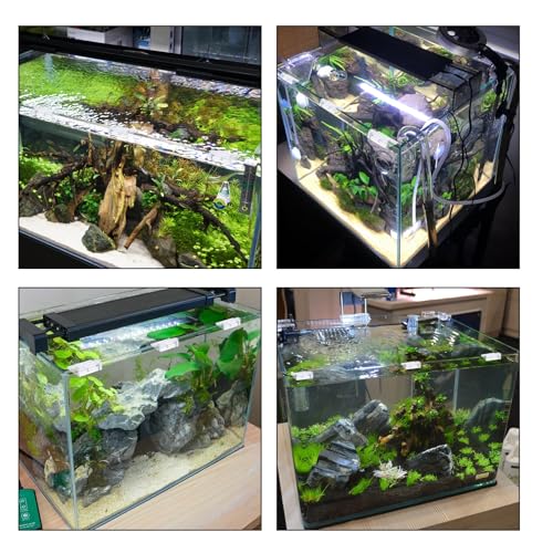 6Pcs Aquarium Lid Clips 5mm Aquarium Glass Top Clips | Acrylic Clear Tank Lid Support Holder Clips for Rimless Aquariums