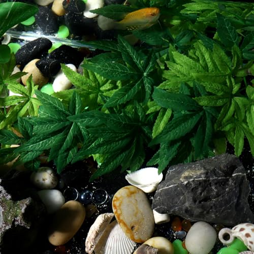 Balacoo Aquarium Water Grass Fish Tank Plant Decoration Aquarium Artificial Plants with Suction Cup for Home Fish Tank Underwater