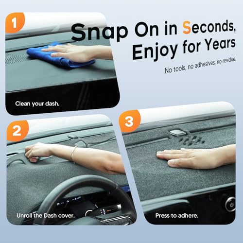 CARTIST Gray Dash Cover for 1999‑2006 Chevrolet Chevy Silverado GMC Sierra - color: 2)99-06 Silverado(Gray)