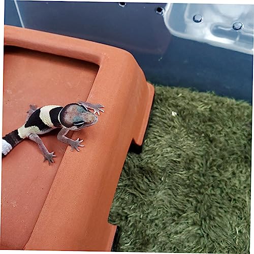 Moss Carpet for Reptiles Absorbent and Breathable Fake Lawn Cushion Tortoise Bedding for Terrarium Moisture Retaining Mat for Lizard and Amphibian Habitats