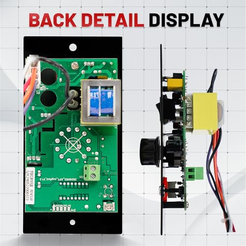 Thermostat Controller Replacement Compatible for Traeger Wood Pellet Grills, BBQ Grill Digital Controller Board, Control Panel Thermometer with RTD Temperature Sensor