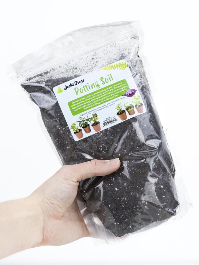 Josh's Frogs Potting Soil for houseplants, Herbs and Vegetables (2 Quart) - size: 2 Quart